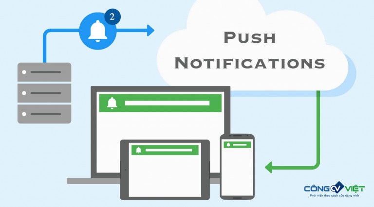 Cách tạo thông báo đẩy (Push Notification)