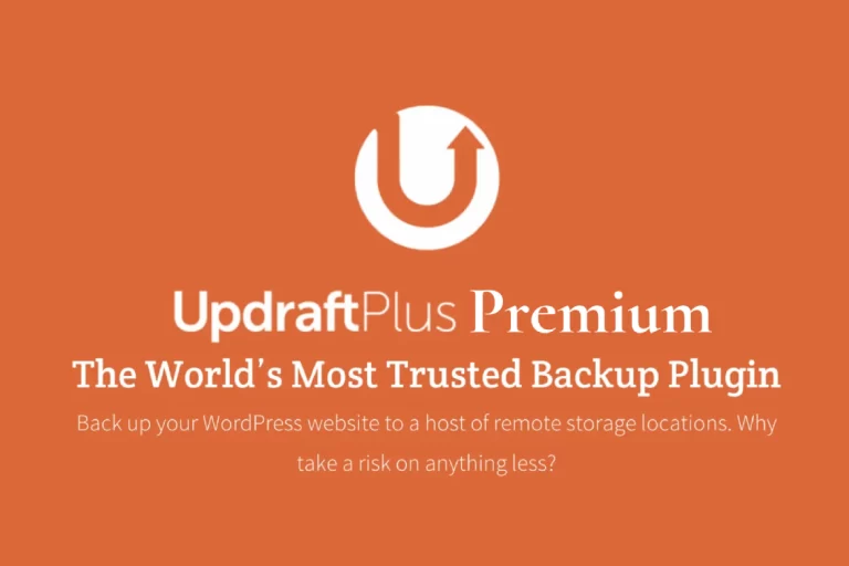 UpdraftPlus Premium – WordPress Backup Plugin
