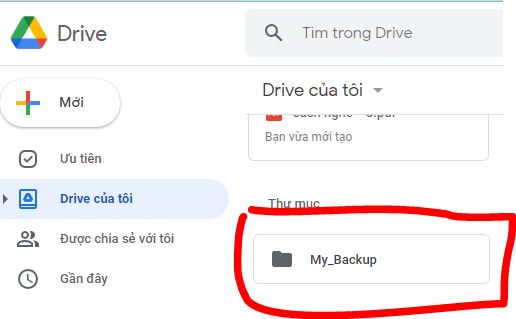 Hướng dẫn chuyển dữ liệu từ Google Drive này sang Google Drive khác mới nhất