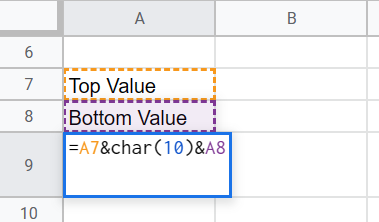 Giải đáp thắc mắc Làm thế nào để xuống dòng trong Google Sheets-congvietit.com