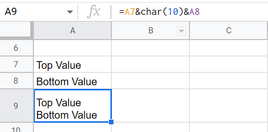 Giải đáp thắc mắc Làm thế nào để xuống dòng trong Google Sheets-congvietit.com