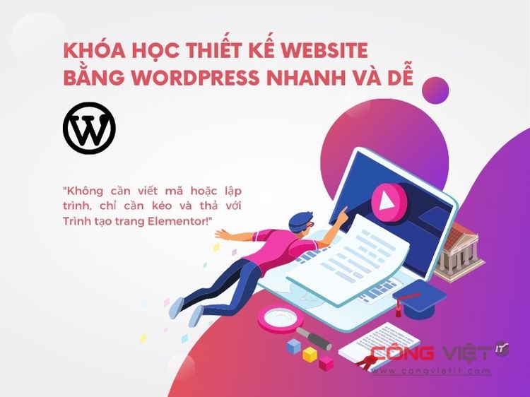Khóa học Thiết kế website bằng WordPress nhanh và dễ