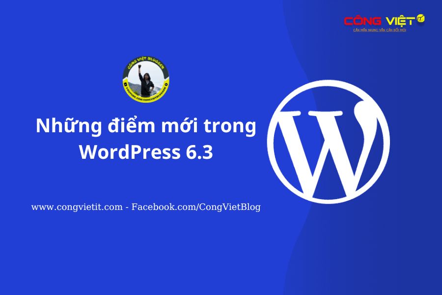 Những điểm mới trong WordPress 6.3 (Tính năng và Ảnh chụp màn hình)-congvietitcom
