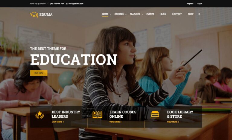 download ngay Education WordPress Theme Education WP - congvietitcom