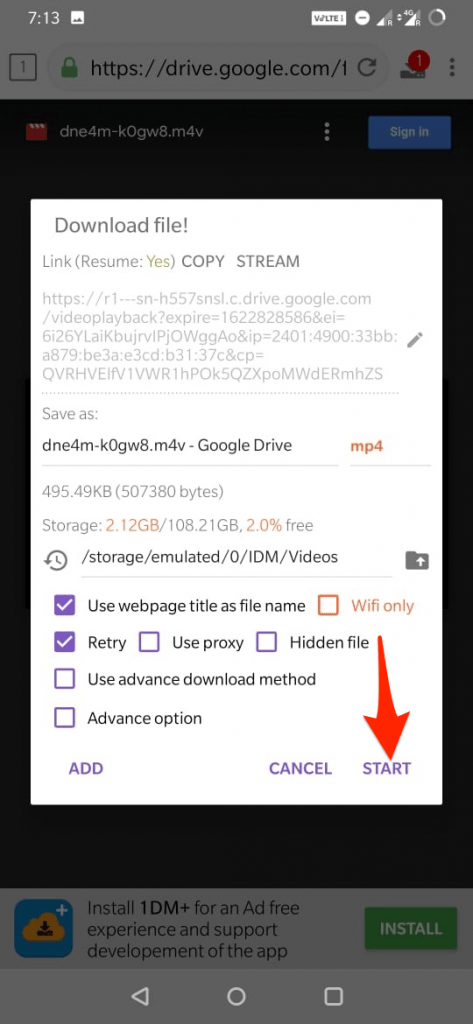 Làm cách nào tải video bị hạn chế trên Google Drive-congvietitcom