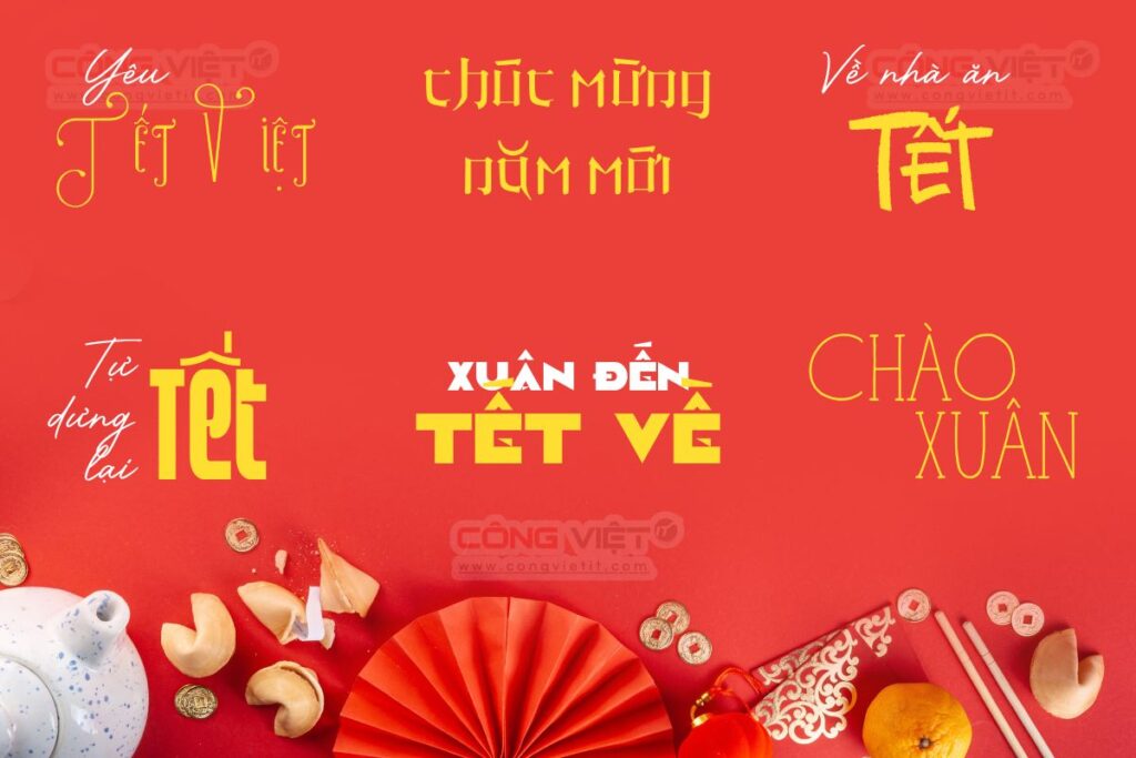 Share Font chữ Tết Việt hóa siêu đẹp-congviettblog