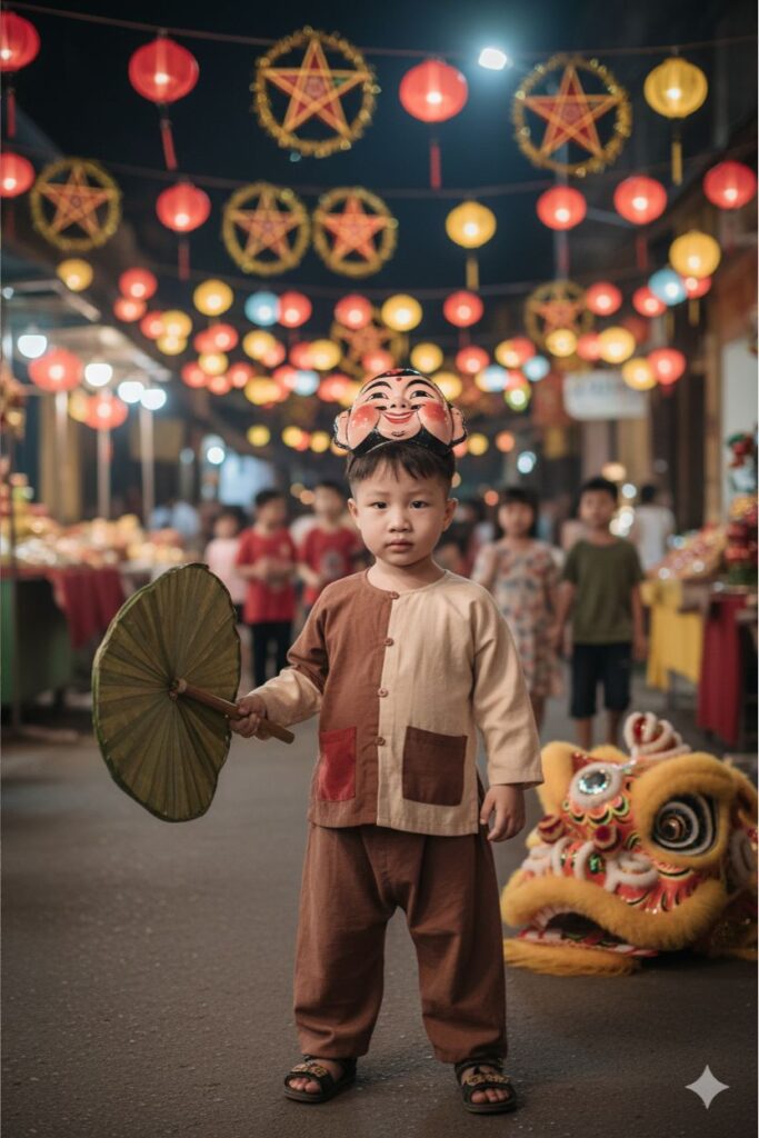 Bật Mí 3 Prompt AI Tạo Ảnh Trung Thu Cho Bé Cực Xinh Mà Vẫn Giữ Nguyên Nét Mặt